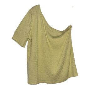 G by Giuliana Off-Shoulder yellow Blouse NWOT